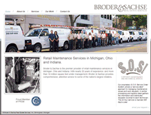 Tablet Screenshot of maintenanceservices.brodersachse.com
